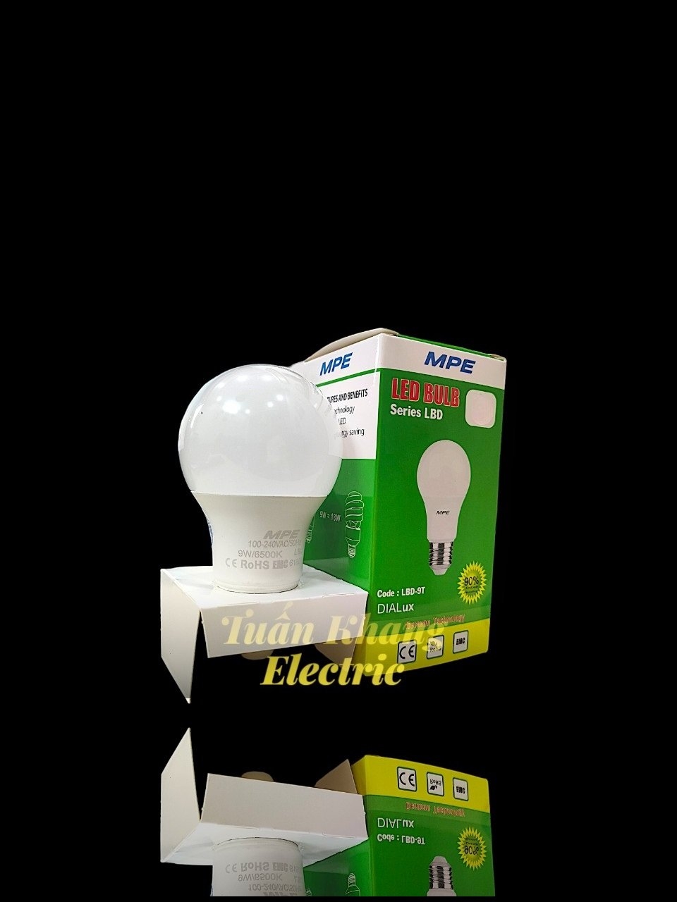 ĐÈN LED BULB 12W MPE LBD 12 ĐIỆN ĐIỆN LẠNH TUẤN KHANG 0938 168 736