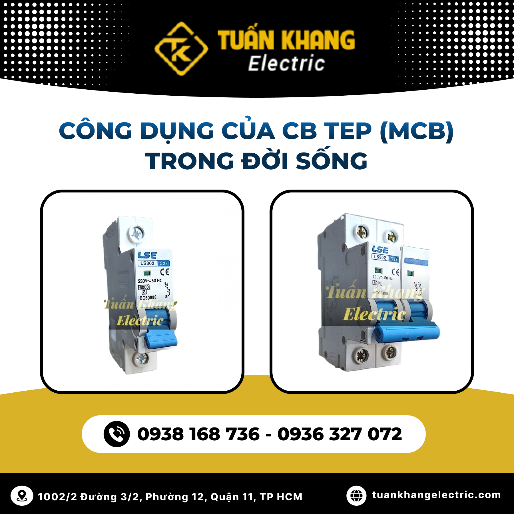 MCB cầu dao tự động