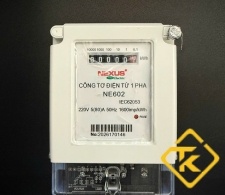 Công Tơ Điện 1 Pha NEXUS NE602 5(80)A 220V Cho Gia Đình Và Nhà Trọ