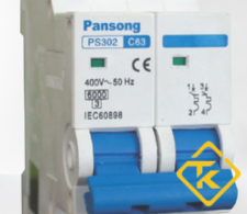  CB TÉP 2 PHA -CB - MCB PS1 - 63- 2P-6A-25A (PANSONG)