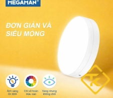 Đèn ốp trần Led nổi tròn MEGAMAN MXTL1045 18W chính hãng