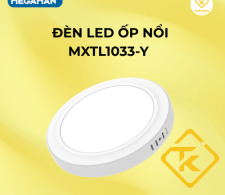  Đèn LED Ốp Trần Nổi Megaman MXTL1033-Y 30W chính hãng