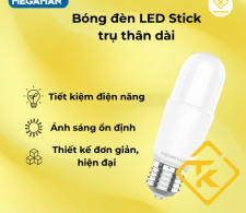 Bóng đèn trụ tròn dài Led Stick Megaman YTP 5W-15W an toàn tiết kiệm