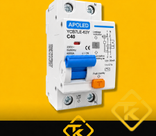 Cầu Dao Chống Rò Điện APOLED RCBO 2P 32A 40A 63A Chính hãng