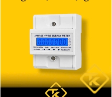 Công tơ điện tử 3 pha 4 dây trực tiếp 100A TAIYE/EARU - dạng thanh ray  DTS024/DTS844