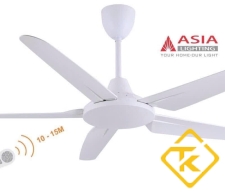 Quạt Trần Asia Cao Cấp Màu Trắng - QT05-T-01