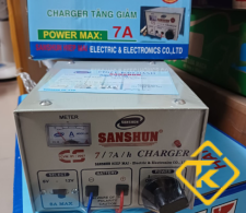 MÁY SẠC BÌNH ẮC QUY SANSHUN 