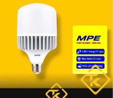BÓNG ĐÈN LED Tròn (BULD) Thân Nhôm MPE 20W - 30W- 40W- 50W