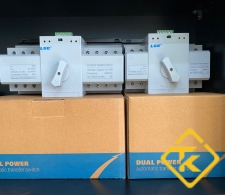  Bộ chuyển đổi nguồn tự động ATS LSE LSQ3R-2P/4P thanh ray DIN