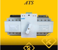  Bộ chuyển đổi nguồn tự động ATS LSE LSQ3R-2P/4P thanh ray DIN