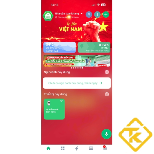 Công Tơ Điện WiFi HUNONIC ENTEC 63A chính hãng – Thiết Bị Giám Sát Điện Năng Thông Minh 