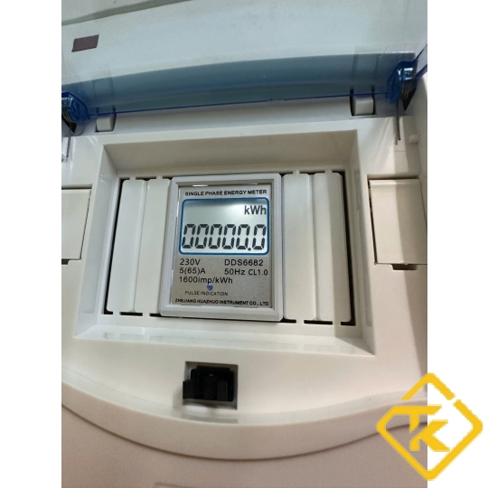Đồng Hồ Điện Tử 1 Pha DDS6682 5(65)A –  Lắp thanh ray - Thiết Kế Nhỏ Gọn