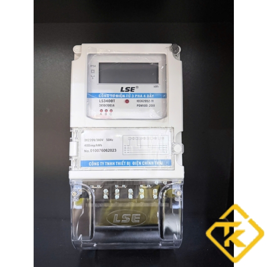 Công tơ điện tử 3 pha (đồng hồ điện 3 pha) LSE 100A LS340DT