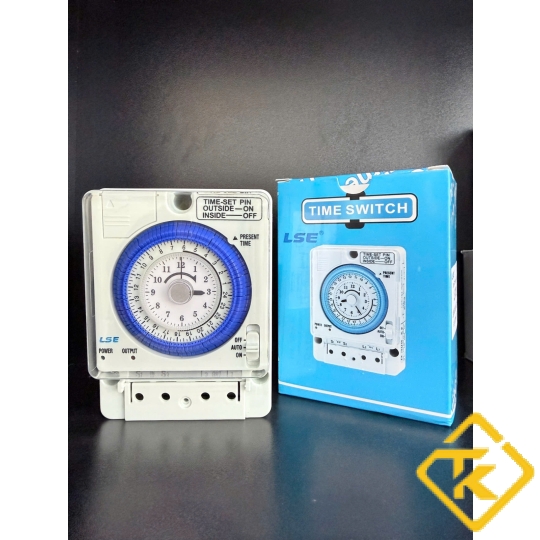 Công Tắc Hẹn Giờ LSE LS702 100-240VAC Dòng Tải 15A Chính Hãng