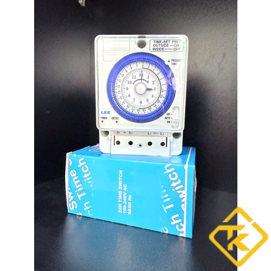 Công Tắc Hẹn Giờ LSE LS702 100-240VAC Dòng Tải 15A Chính Hãng
