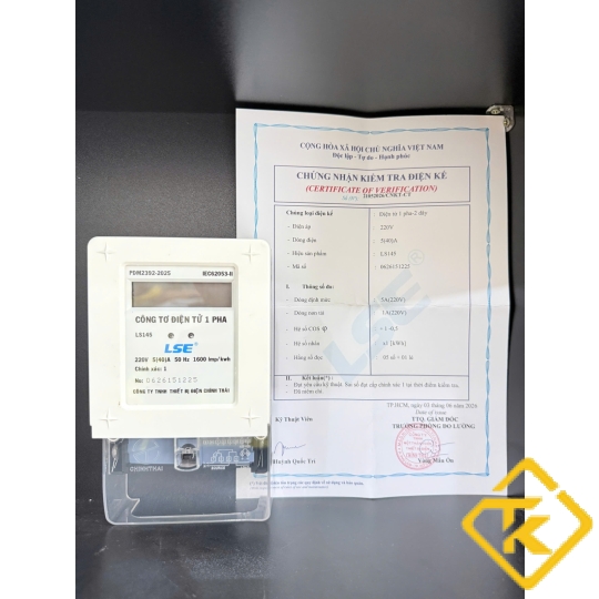 Công Tơ Điện Tử 1 Pha LSE LS145 5(40)A
