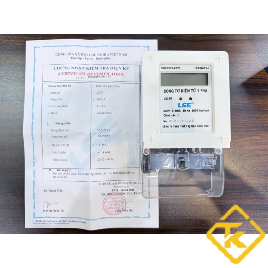 Công Tơ Điện Tử 1 Pha LSE LS145 5(40)A