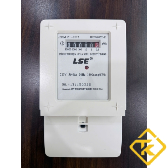 Công Tơ Điện 1 Pha Điện Tử (ĐỒNG HỒ ĐIỆN TỬ ) LSE  5(40)A