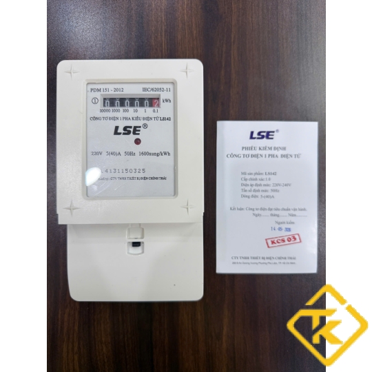 Công Tơ Điện 1 Pha Điện Tử (ĐỒNG HỒ ĐIỆN TỬ ) LSE  5(40)A