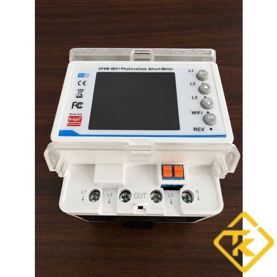 Công Tơ Điện 3 Pha Tuya WiFi 100A – Bật tắt từ xa Công Tơ Điện Thông Minh / Đo Điện Năng 2 Chiều