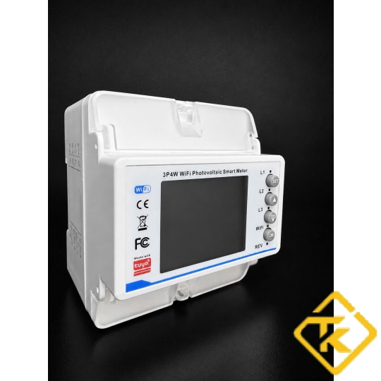Công Tơ Điện 3 Pha Tuya WiFi 100A – Bật tắt từ xa Công Tơ Điện Thông Minh / Đo Điện Năng 2 Chiều