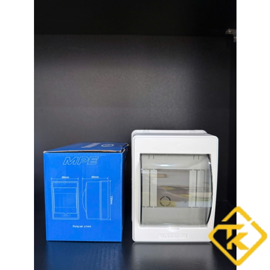 Tủ Điện Lắp Nổi MPE TN-4 Chính Hãng – Hộp Tủ MCB 3-4 Cực