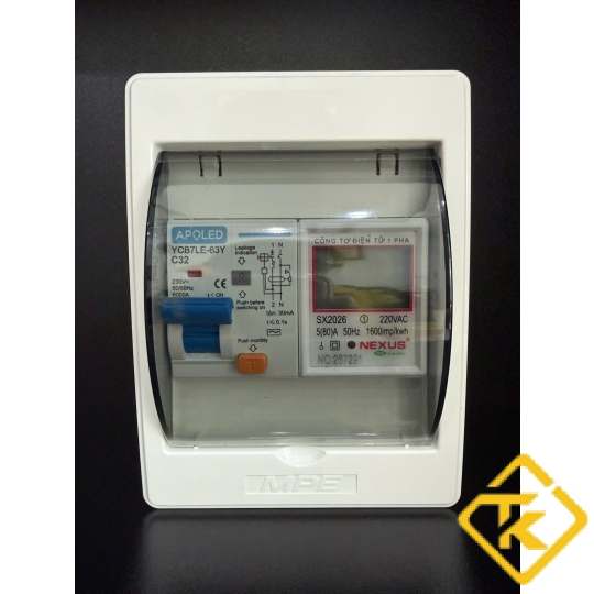 Tủ Điện Lắp Nổi MPE TN-4 Chính Hãng – Hộp Tủ MCB 3-4 Cực