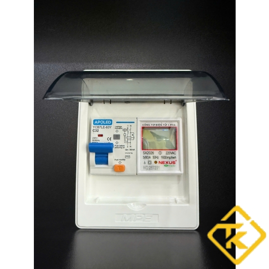Tủ Điện Lắp Nổi MPE TN-4 Chính Hãng – Hộp Tủ MCB 3-4 Cực