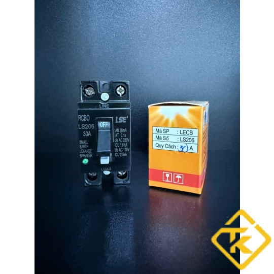  CẦU DAO CHỐNG GIẬT- CB CÓC CHỐNG RÒ LSE LS206