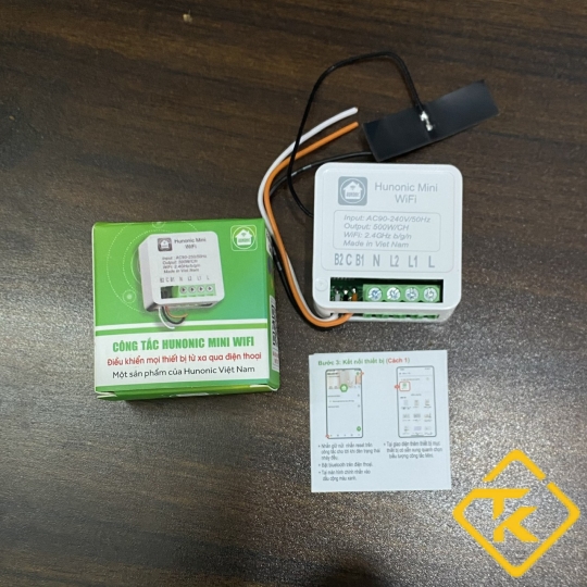 Công tắc thông minh wifi Hunonic mini - Điều khiển từ xa