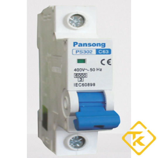  CB TÉP 1 PHA -CB - MCB PS1 - 63- 1P-50A-63A (PANSONG) 