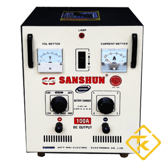 MÁY SẠC BÌNH ẮC QUY SANSHUN 