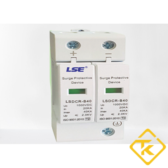 THIẾT BỊ CHỐNG SÉT LAN TRUYỀN LSE 2 PHA DÒNG ĐIỆN DC-LSDRC-2P(20ka-40ka)DC 