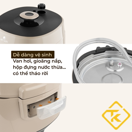 Nồi cơm áp suất đa năng Elmich PCE-1806 (5L)