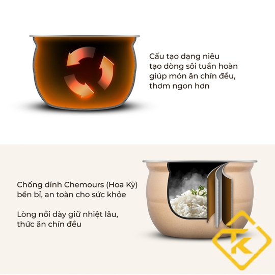 Nồi cơm áp suất đa năng Elmich PCE-1806 (5L)