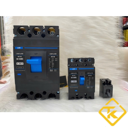  APTOMAT ĐÓNG NGẮT ĐIỆN LS601A/125 - 3 PHA LSE 40A 50A 60A 100A 125A 300A 400A