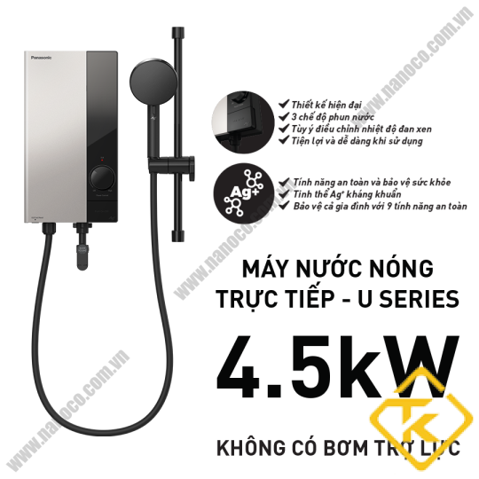 Máy nước nóng trực tiếp U - Series Panasonic DH-4UD1VZ