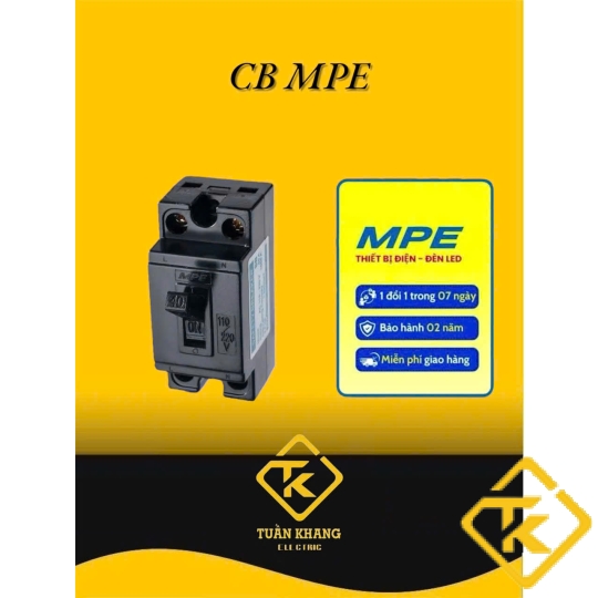 Cầu dao tự động MPE SB 220V (10A, 20A, 30A, 40A)