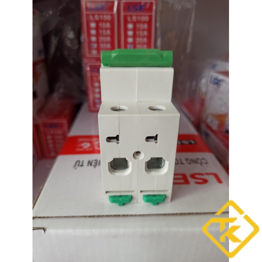 MCB DC 2 PHA 1000V, APTOMAT DC, THIẾT BỊ ĐÓNG NGẮT DC CHO ĐIỆN NLMT
