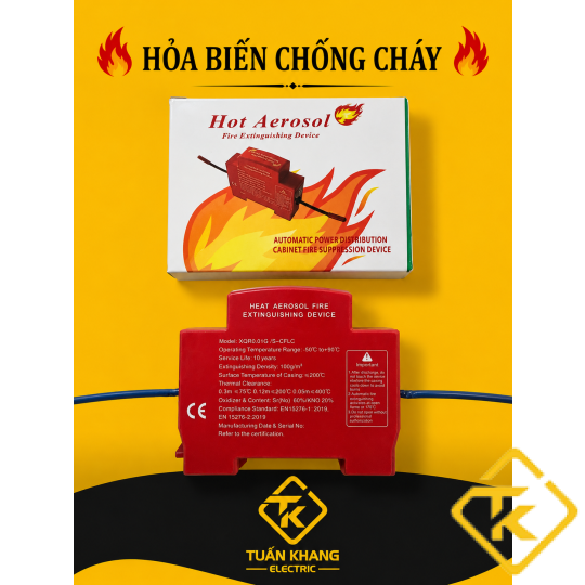 Thiết Bị Chống Cháy Tủ Điện Hỏa Biến – Giải Pháp Bảo Vệ Hệ Thống Điện Chủ Động