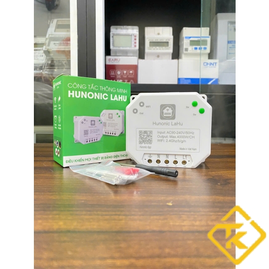 Công tắc thông minh công suất lớn 1 kênh Hunonic Lahu
