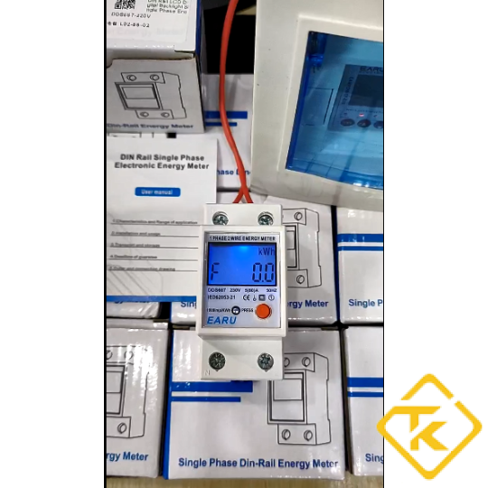 Công Tơ Điện Tử 1 Pha Đa Chức Năng 5(80)A Có Reset