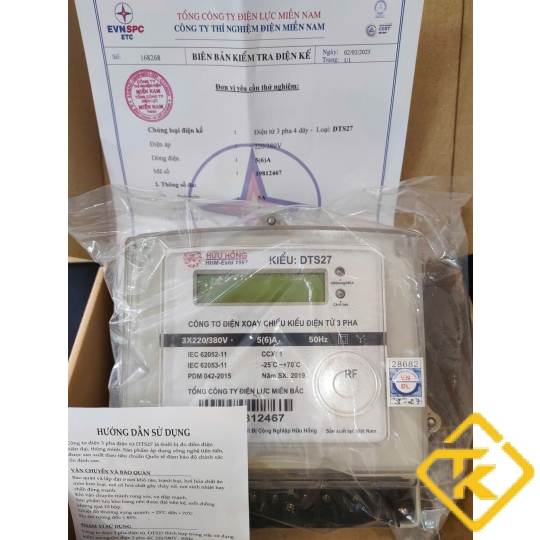 CÔNG TƠ ĐIỆN 3 PHA  GIÁN TIẾP DTS27- 5(6)A 