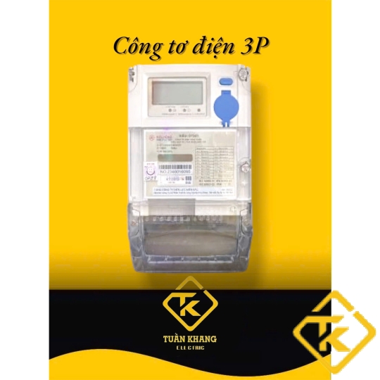 CÔNG TƠ 3 PHA NHIỀU BIỂU GIÁ HỮU HỒNG TRỰC TIẾP 5(100)A 
