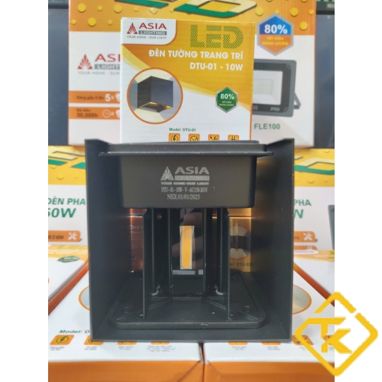 Đèn Tường Trang Trí Chính Hãng ASIA LIGHTING  Thân Nhôm Đúc Liền Khối IP65