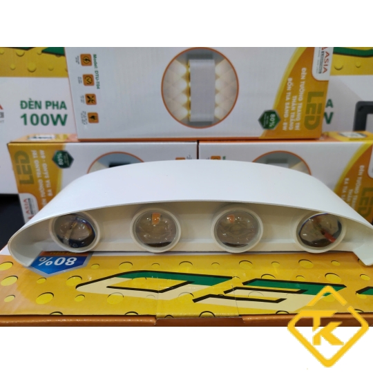 Đèn Tường Trang Trí Chính Hãng ASIA LIGHTING  Thân Nhôm Đúc Liền Khối IP65