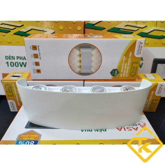Đèn Tường Trang Trí Chính Hãng ASIA LIGHTING  Thân Nhôm Đúc Liền Khối IP65