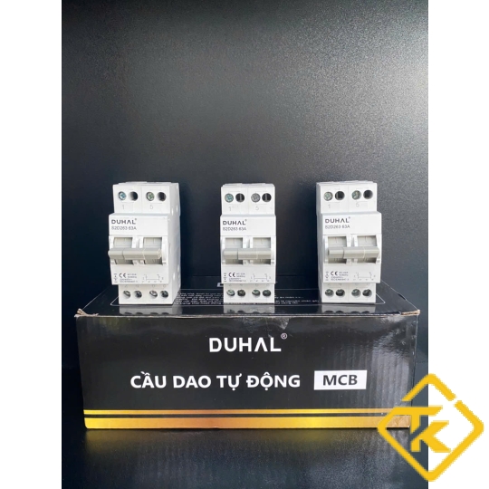 MCB Duhal 63A đảo chiều – Cầu dao tự động bảo vệ quá tải, ngắn mạch