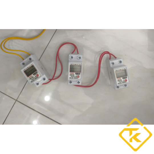 Đồng Hồ Đo Điện 1 Pha Có Nút Reset EARU 5(80)A 220V, dùng cho phòng trọ, gia đình