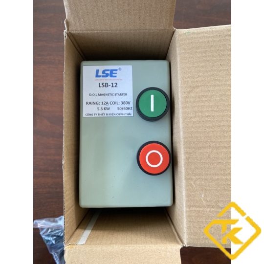 Khởi động từ hộp, hộp contactor, bộ khởi động từ LSE 12A-18A
